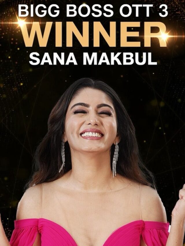 Sana Makbul Wins Bigg Boss OTT 3